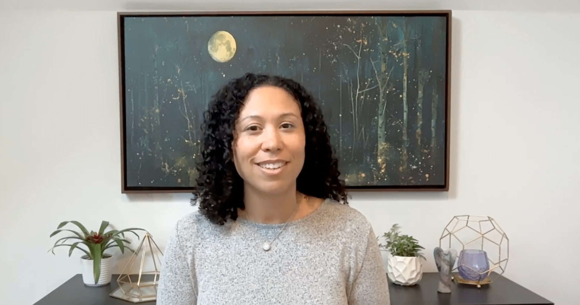 Practitioner filming a short video